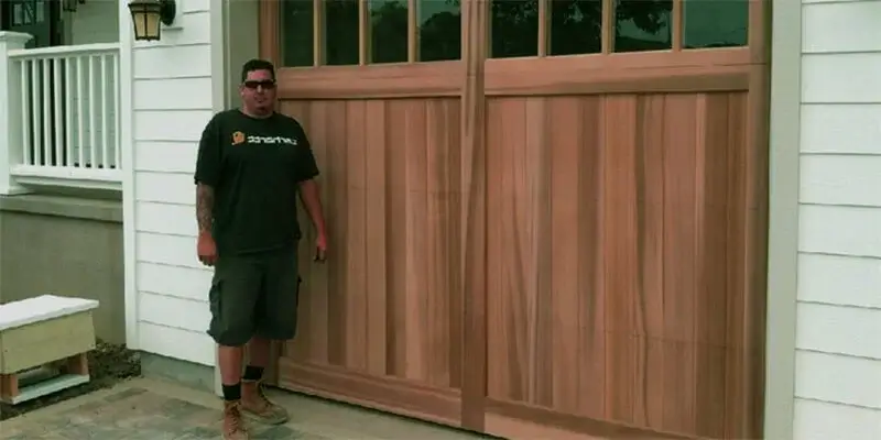 garage-door-with-man-door-Infinity-Garage-Door-Repair-Dallas